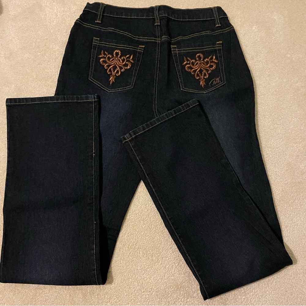 DG2 by Diane Gilman bling jeans size 8 tall NWOT